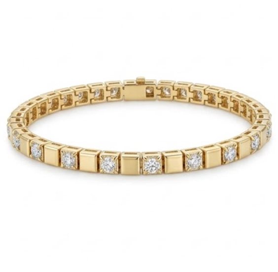 Bracciale John Richmond Donna in Titanio Diamante Lab Grown  Ct JRTW37GW - JRTW37GW
